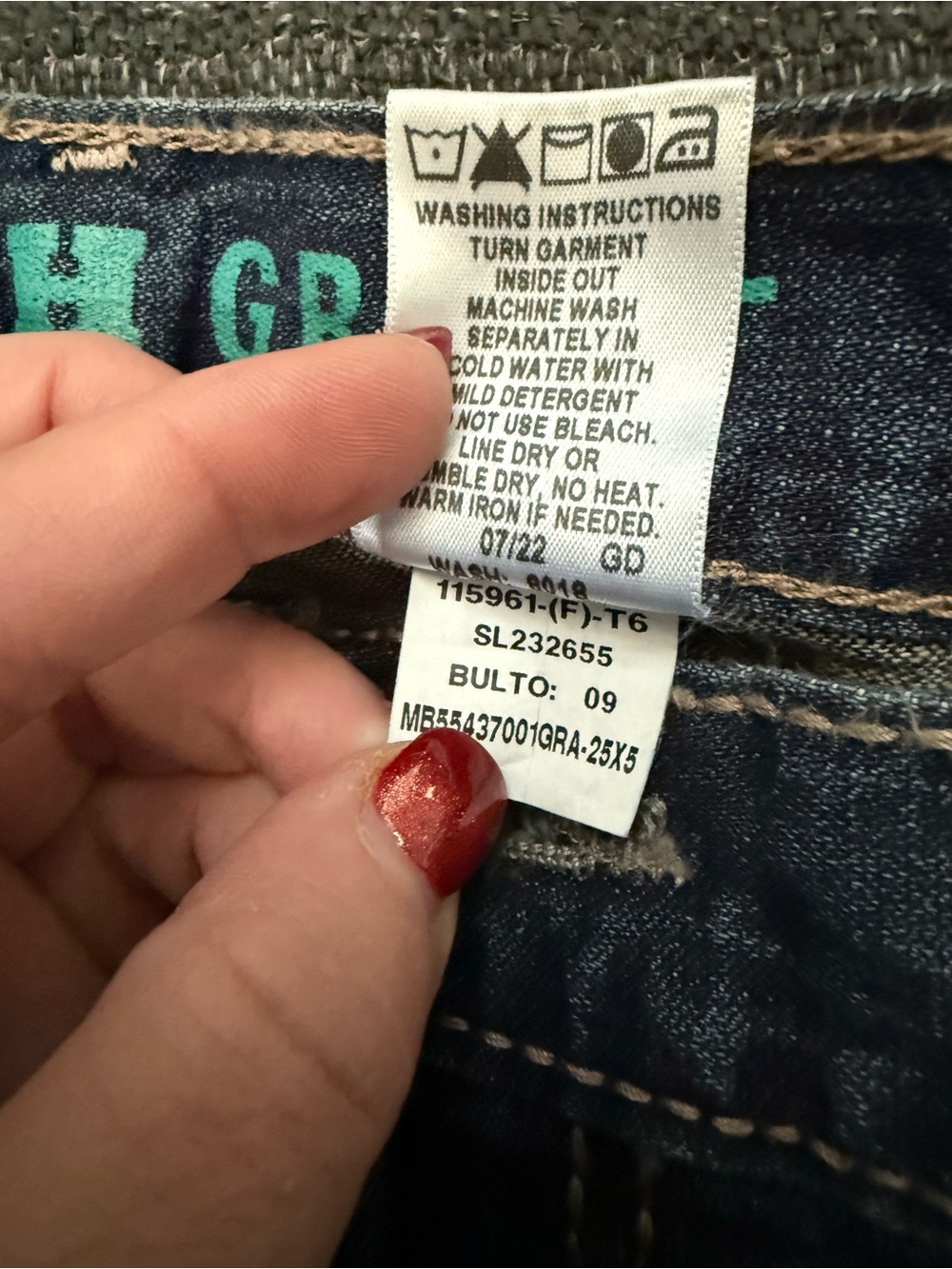 Men’s cinch jeans new with tags size 40 by 36 dark denim excellent western style - Picture 7 of 10